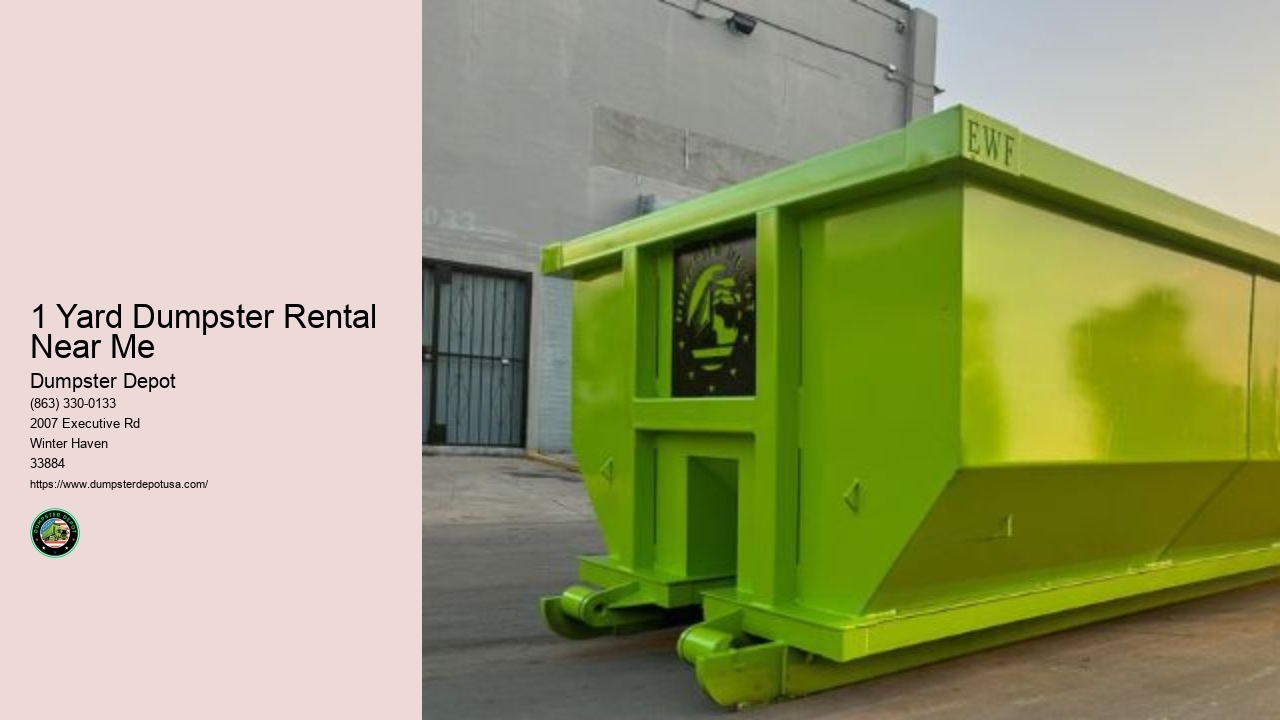 Small Dumpster Rental