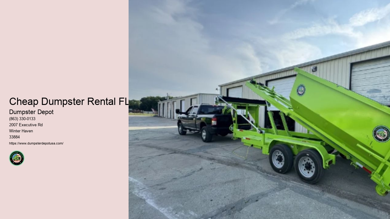 Small Dumpster Rental Winter Haven