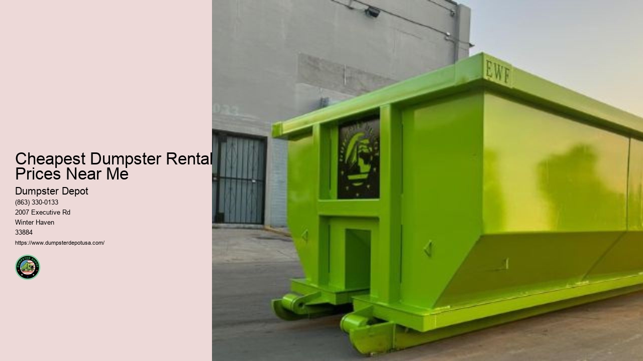 Order Small Dumpster