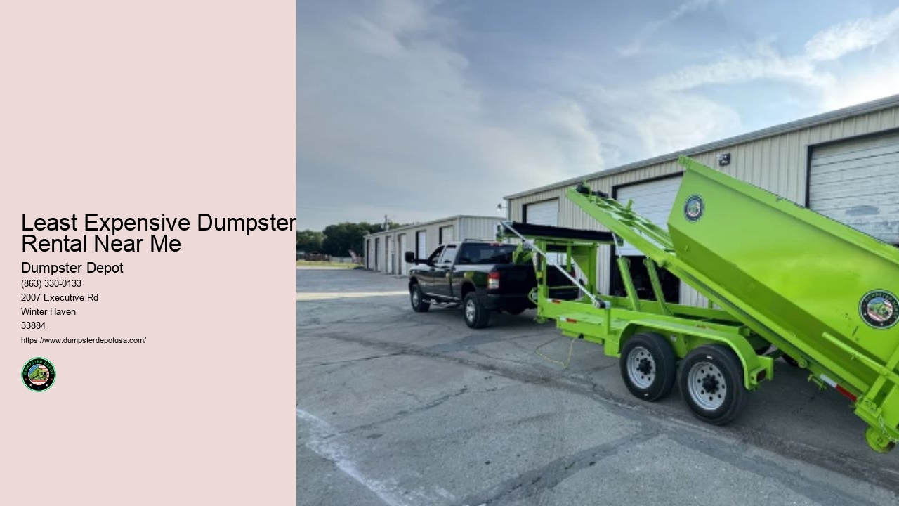 Small Cheap Dumpster Rental