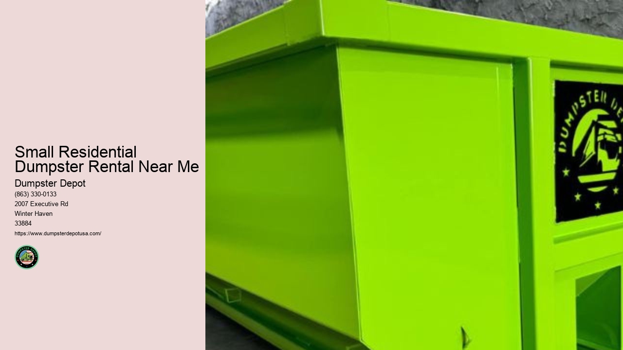 Winter Haven Dumpster Rental